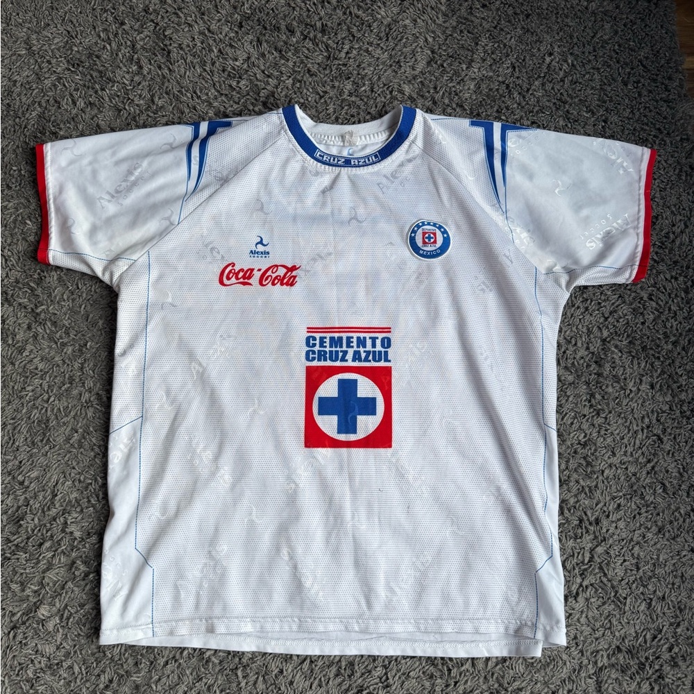 Vintage Cemento Cruz Azul Jersey